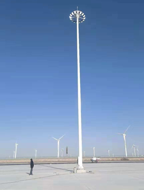 瓜州高速路服务区平川高杆灯项目